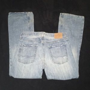 Men’s American Eagle Light Denim Boot Cut Jeans